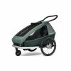 Croozer VAAYA 2 JUNGLE GREEN -vélo Soldes Magasin remorque croozer vaaya 2 jungle green